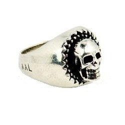 Anillo plata calavera