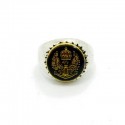 Bague celtique homme avec croix gothique