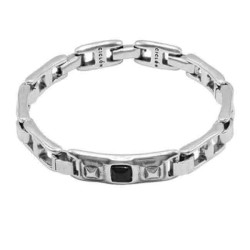 Hammered silver ring