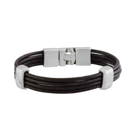 Brown leather bracelet mens Brown leather bracelet mens