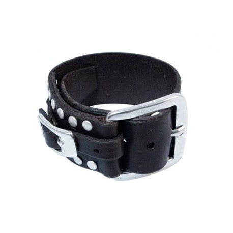 Bracelet manchette en cuir pour homme Bracelet manchette en cuir pour homme