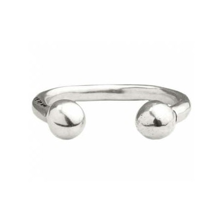pulsera esclava abierta con bolas pulsera esclava abierta con bolas