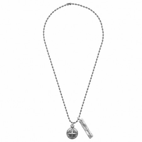 Colgante Brujula Plata