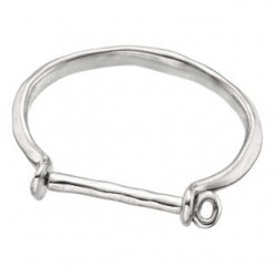 Pulsera escalva rigida herradura