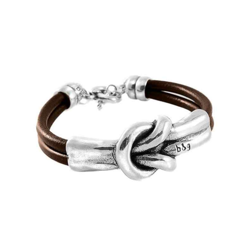 Seemannsknoten Lederarmband