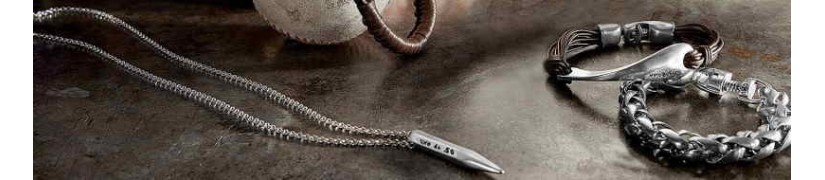 Cool men's necklaces for bikers, tattoo lovers and non conformists